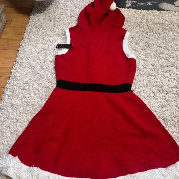 Christmas outfit NWT dress sz M 7-9 MRS Santa Clause. - Picture 5 of 8